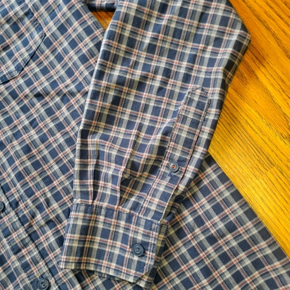 Fox Men's Plaid Button-Down Long Sleeve Shirt Size M - Classic Casual Style A78 - Picture 6 of 12